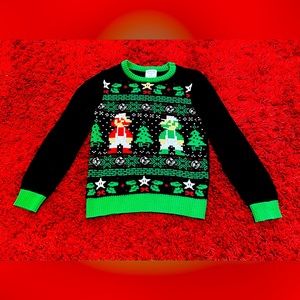Jumping Beans Super Mario Ugly Christmas Sweater